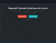 Tablet Screenshot of jaluzele-obloane.ro